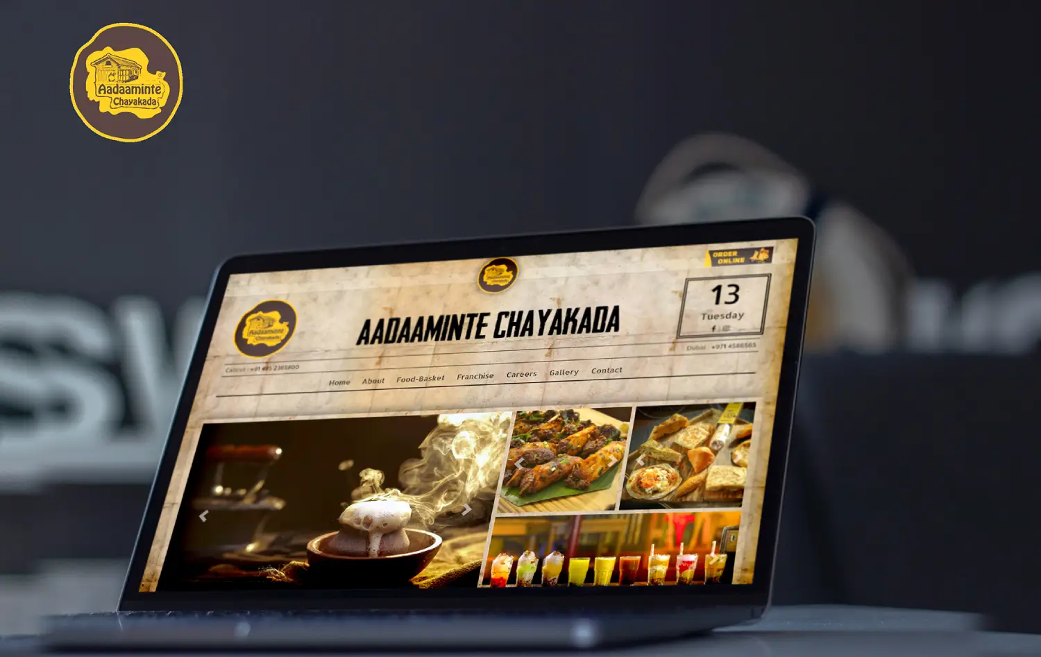 Aadaaminte Chayakada - Website Portfolio 2
