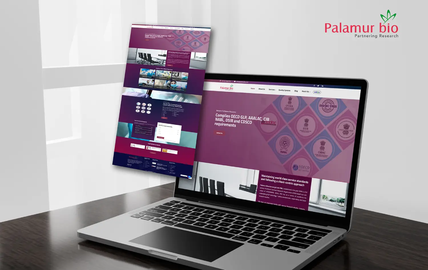 Palamur Biosciences - Website Portfolio 9